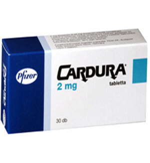 Cardura (Doxazosin) 2mg Tablets x 1's