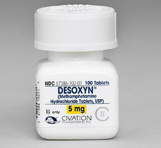 Desoxyn 5mg (methamphetamine Hcl) 5mg Tablets x 1's