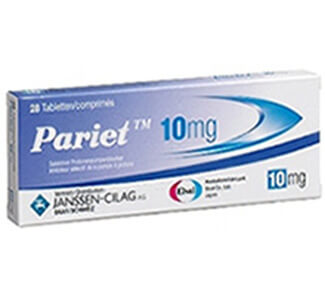 Pariet (Rabeprazole) 10mg Tablets x 1's